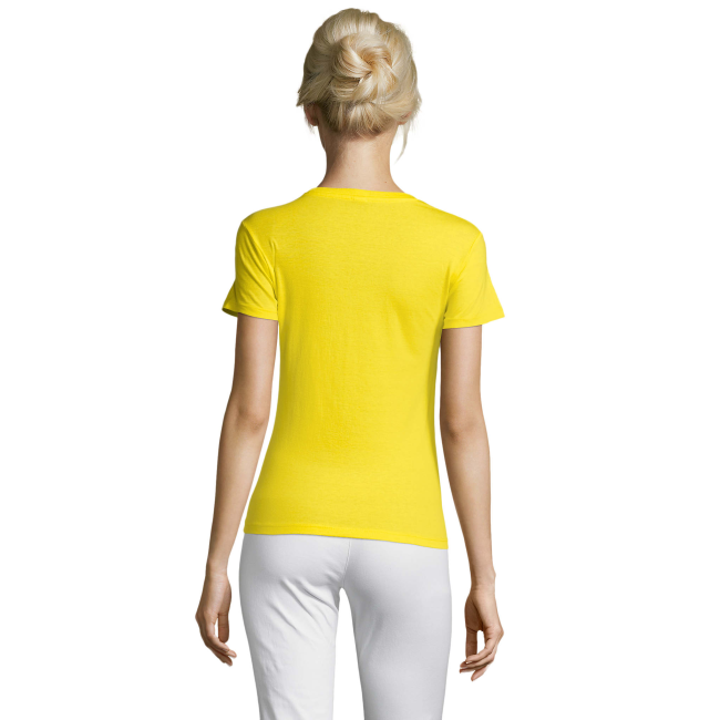 TEE-SHIRT FEMME REGENT WOMEN CITRON - SOL'S