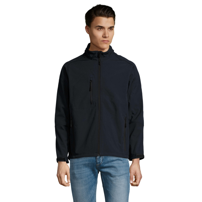 SOFTSHELL-JACKE RELAX ABYSSBLAU - SOL'S