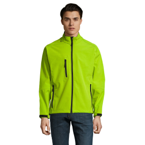 KURTKA SOFTSHELL RELAX ZIELONA ABSYNT - SOL'S