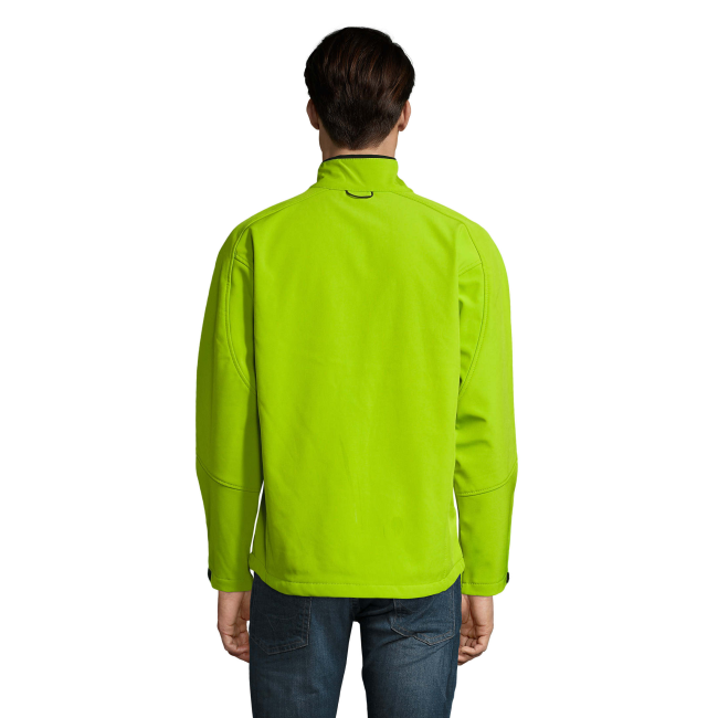 SOFTSHELL-JACKE RELAX ABSINTHGRÜN - SOL'S
