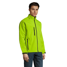 VESTE SOFTSHELL RELAX VERT ABSINTHE - SOL'S