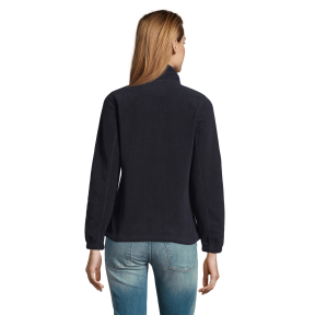 KAMIZELKA DAMSKA MICROFLEECE NA ZAMEK NORTH WOMEN GRANATOWA - SOL'S