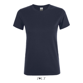 DAMEN T-SHIRT REGENT WOMEN FRANZÖSISCH MARINE - SOL'S