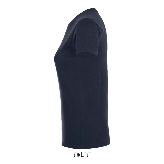 TEE-SHIRT FEMME REGENT WOMEN FRENCH MARINE - SOL'S