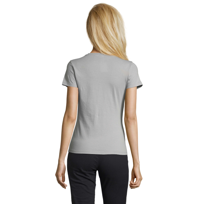 TEE-SHIRT FEMME REGENT WOMEN GRIS PUR - SOL'S