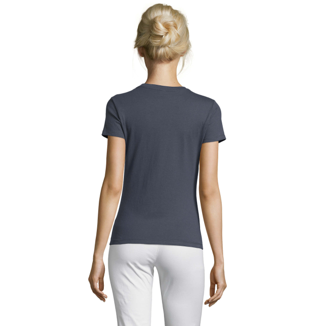 DAMES T-SHIRT REGENT WOMEN MUISGRIJS - SOL'S