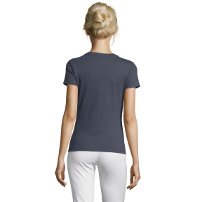 TEE-SHIRT FEMME REGENT WOMEN GRIS SOURIS - SOL'S