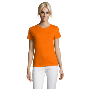TEE-SHIRT FEMME REGENT WOMEN ORANGE - SOL'S