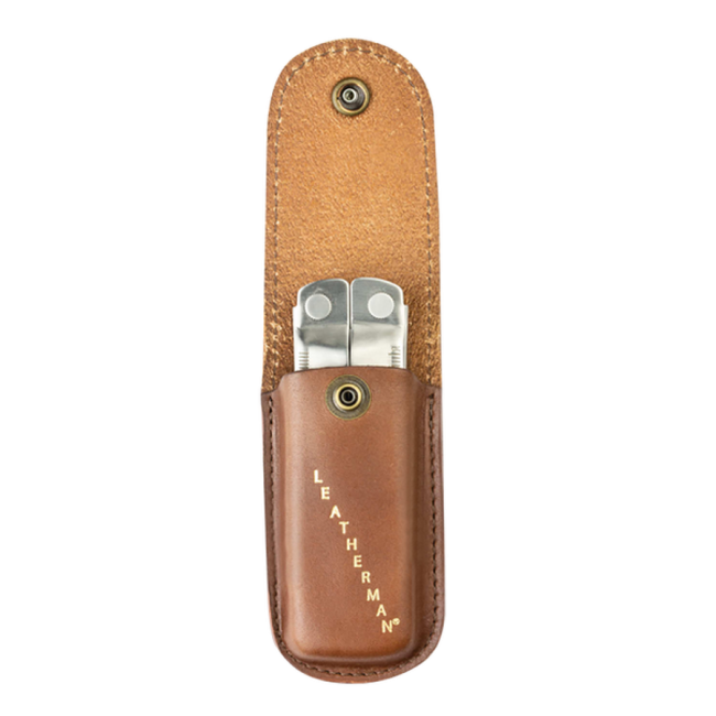 Leren Etui Heritage Bruin Medium