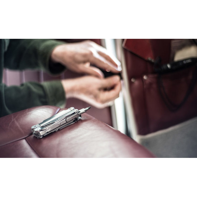 Pince multifonctions 18 outils Wave Plus gris sans étui - Leatherman