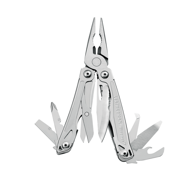 Multifunctionele tang 14 gereedschappen Wingman grijs met etui - Leatherman