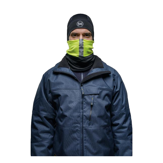 Nekwarmer Windproof Solid R Geel - Buff