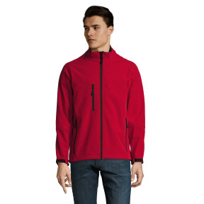 Kurtka softshell Relax Czerwona papryka - Sol's