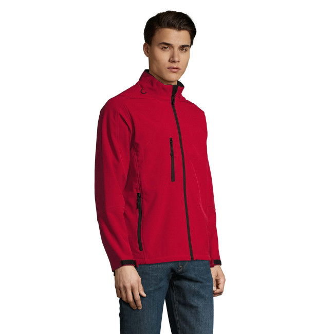 Kurtka softshell Relax Czerwona papryka - Sol's