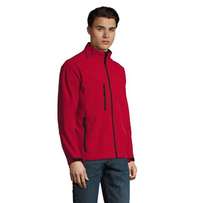 Kurtka softshell Relax Czerwona papryka - Sol's
