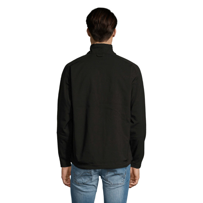 Kurtka softshell Relax Czarna - Sol's