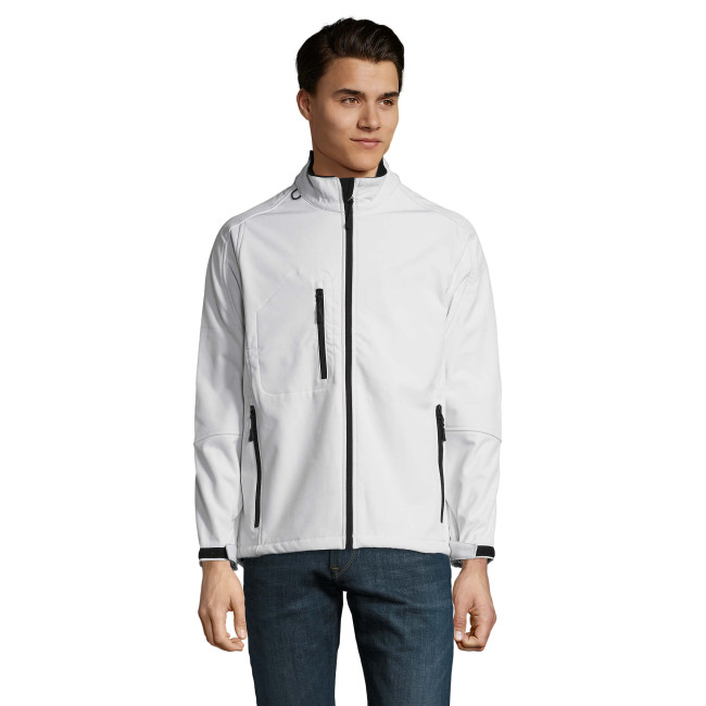 Veste softshell Relax Blanc - Sol's