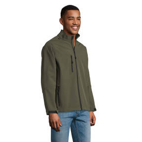 Veste softshell Relax Vert army - Sol's