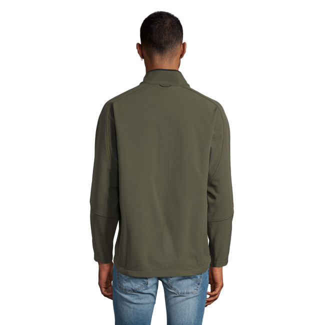 Veste softshell Relax Vert army - Sol's