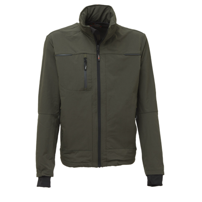 Veste PLUTON Vert foncé - U Power