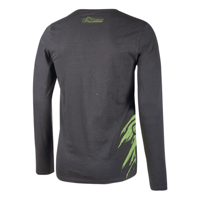 T-shirt lange mouwen Alien grijs - U Power
