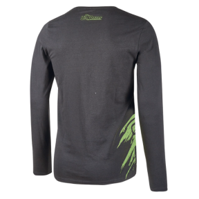 T-shirt lange mouwen Alien grijs - U Power