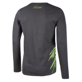 Langarm-T-Shirt Alien grau - U Power