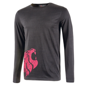 T-shirt lange mouwen Alien fuchsia - U Power