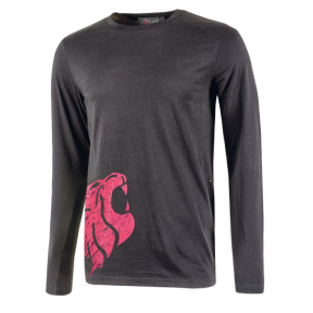 T-shirt lange mouwen Alien fuchsia - U Power