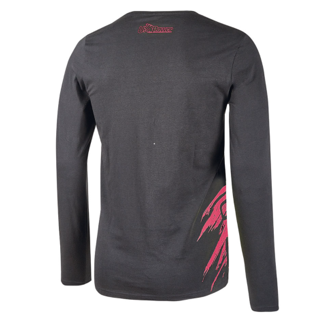 T-shirt lange mouwen Alien fuchsia - U Power