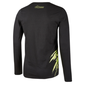 T-shirt lange mouwen Alien carbon - U Power