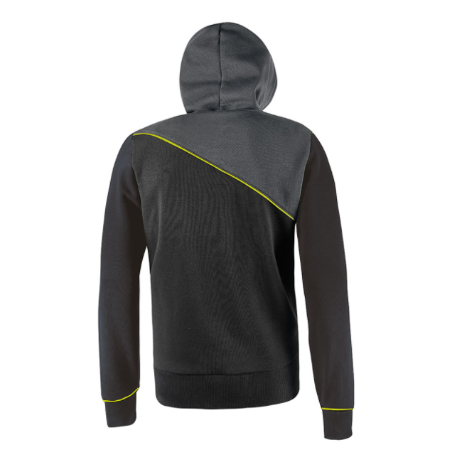 Sweat à capuche zippé Jupiter noir - U Power