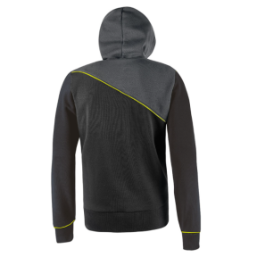 Jupiter zwarte hoodie met rits - U Power