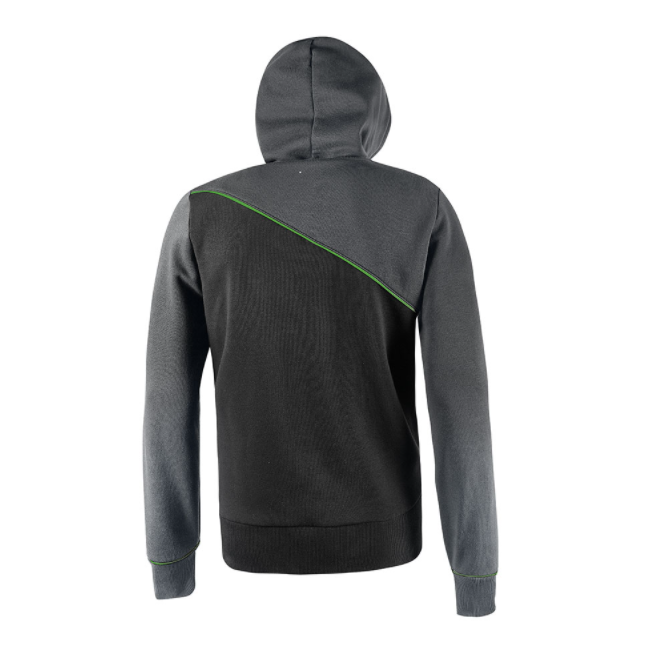 Kapuzenpullover mit Reißverschluss Jupiter grau - U Power