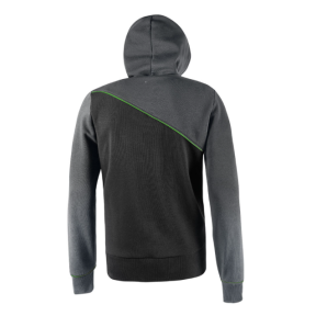 Sweat à capuche zippé Jupiter gris - U Power