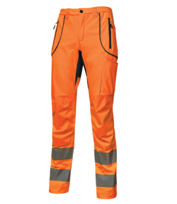Pantalon de travail Ren HV Orange fluo - U-Power