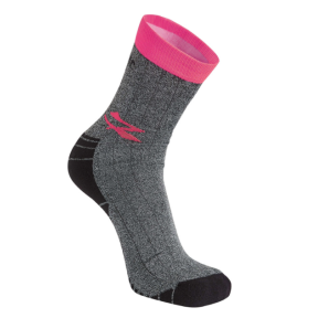 Giady Socken grau und fuchsia - U Power