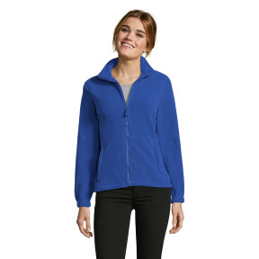 Microfleece vest met rits north dames royal - Sol's