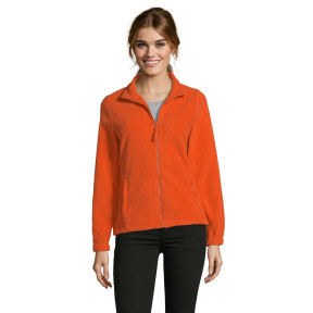 Veste micropolaire zippée north femme orange - Sol's
