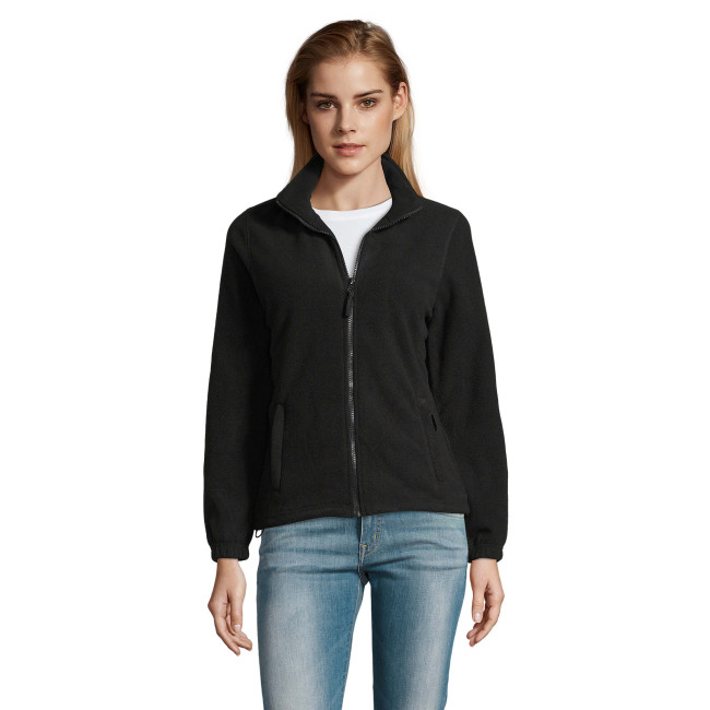Veste micropolaire zippée north femme noir - Sol's