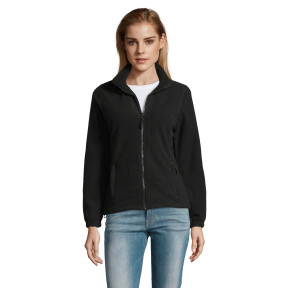 Veste micropolaire zippée north femme noir - Sol's