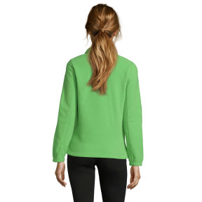 Microfleece vest met rits north dames lime - Sol's