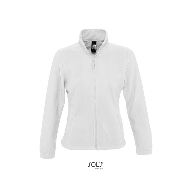 Veste micropolaire zippée north femme blanc - Sol's