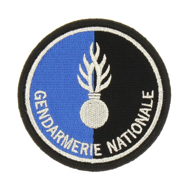 Embleem GENDARMERIE NATIONALE niet-goedgekeurd