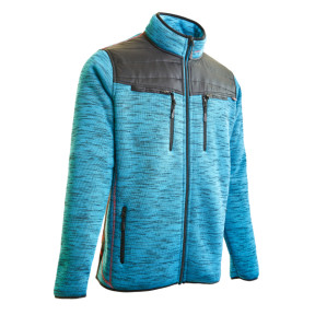 veste teddy jacket homme bleu - pfanner/protos 