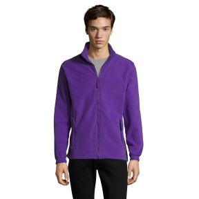 Microfleecejacke North dunkelviolett - Sol's