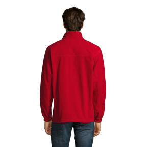 Microfleece vest met rits north rood - Sol's