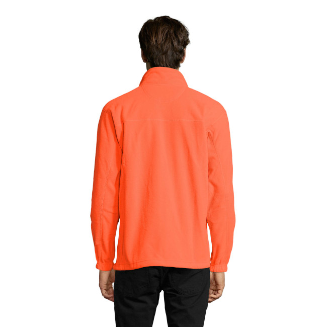 Veste micropolaire zippée north orange fluo - Sol's