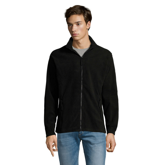 Veste micropolaire zippée north noir - Sol's