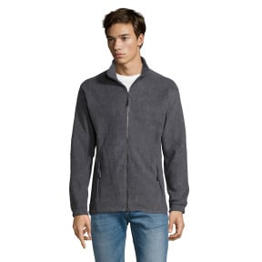 Veste micropolaire zippée north gris chiné - Sol's